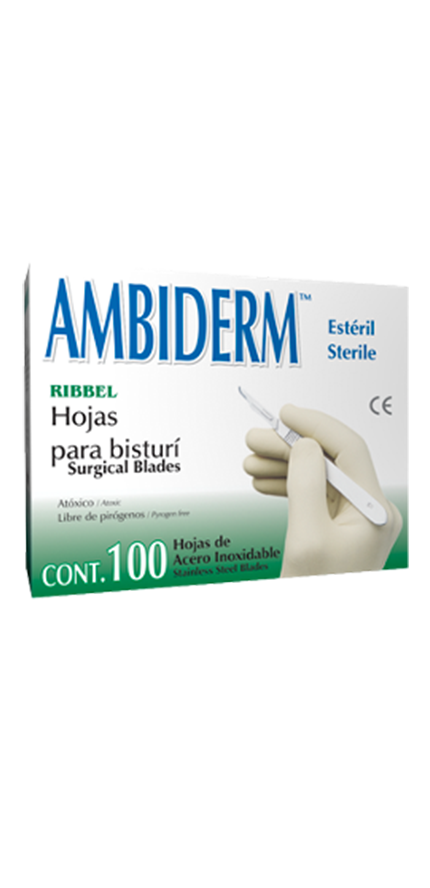 Hoja Quirúrgica de Acero Inoxidable | Ambiderm | EWAFRA